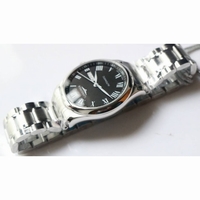 Master Collection SS 1:1 Best Edition Black dial Roman Num Bracelet A2836 KW 