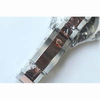 Rolex YachtMaster 116622 18K Rose Gold Wrapped Two Tone Brown Dial Bracelet BP SW2836