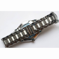 Master Collection SS 1:1 Best Edition white dial Diamond Markers Bracelet A2836 KW 