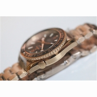 Omega Seamaster Planet Ocean RG GMT 600M Bracelet Black A8615