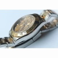 Rolex Daytona 116503 18K Gold Wrapped Two Tone Gold Dial Bracelet BP A4130
