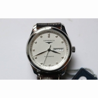 Master Collection SS 1:1 Best Edition white dial Diamond Markers Bracelet A2836 KW 