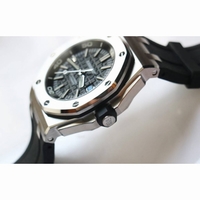 Royal Oak Offshore Diver 15703 V10 1:1 Best Edition Black Dial on Rubber Strap JF A2824