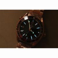 Omega Seamaster Planet Ocean RG GMT 600M Bracelet Black A8615