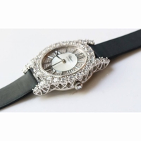 Chopard 139419 Diamonds Ladies SS White MOP Diamond Dial on Miyota 9015