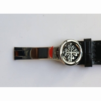 Complication GMT Moonphase 5396G SS Blue Dial Leather Strap MY9015