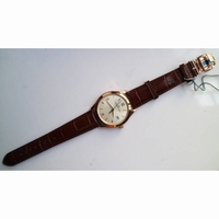 Master Control Date 1542520 RG 1:1 Best Edition Silver Dial Brown Leather Strap A899 ZF 