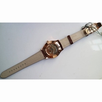 Master Control Date 1542520 RG 1:1 Best Edition Silver Dial Brown Leather Strap A899 ZF 
