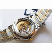 Master Tourbillon Ladies Flower Dial Diamonds Bezel Leather