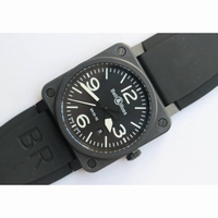 BR 03-92 42mm PVD Black Rubber MIYOTA 9015 