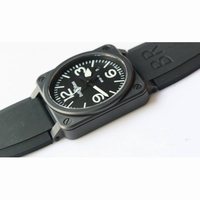 BR 03-92 42mm PVD Black Rubber MIYOTA 9015 
