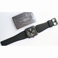 BR 03-92 42mm PVD Black Rubber MIYOTA 9015 