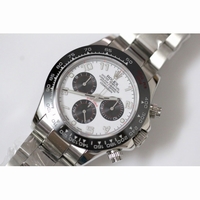 Rolex DayTona Ceramic Bezel White Dials Black Subdials