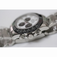 Rolex DayTona Ceramic Bezel White Dials Black Subdials
