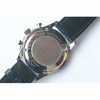 IWC Portuguese Chrono IW371446 Silver Dial Blue Marker Blue Leather ZF IWC79350 V3
