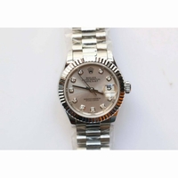 DateJust 28mm SS Best Edition White & Silver Dial Diamonds Marker SS Bracelet ETA2671 BP 