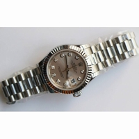 DateJust 28mm SS Best Edition White & Silver Dial Diamonds Marker SS Bracelet ETA2671 BP 