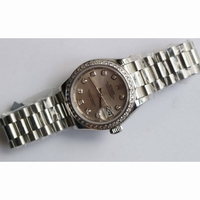 DateJust 28mm SS Best Edition White & Silver Dial Diamonds Bezel SS Bracelet ETA2671 BP 