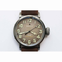 Pilot Type 20 Extra Aged SS Case 1:1 Best Edition Gray Dial Asso Strap A7750 V6F