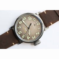 Pilot Type 20 Extra Aged SS Case 1:1 Best Edition Gray Dial Asso Strap A7750 V6F