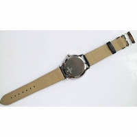 De Ville SS V2 1:1 Best Edition Black&Silver Dial Black Leather Miyota 9015 MKF