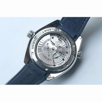 Omega Seamaster Planet Ocean GMT 600M Blue Dial Rubber BP A8605