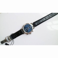 Da Vinci IW393402 SS 1:1 Best Edition Blue Dial SS A2892 Leather Strap  ZF