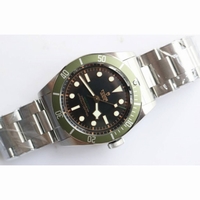 Heritage 2016 Black Bay Shield 1:1 Best Edition Green Bezel SS Bracelet A2824 ZF 