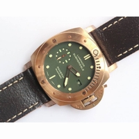 PAM 382 N Bronzo 1:1 Best Edition Distressed Calfskin Strap VSP9000 VSF V2