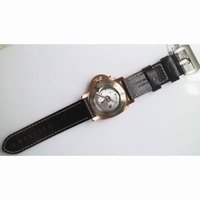 Omega Speedmaster Chronometer PVD White Leather A9300