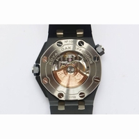 Royal Oak Offshore Diver Real Ceramic 15707 1:1 Best Edition on Rubber Strap A3120 XF V3
