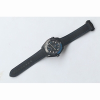Planet Ocean Seamaster 45mm GMT DLC Black Dial Rubber JHF A8906