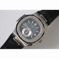 Nautilis Chrono Blue Leather
