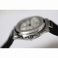 Nautilis Chrono White Leather