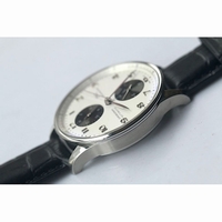 Big Pilot IW501004 TI 1:1 Best Edition Black Dial Leather Strap A52110 ZF 