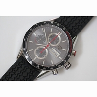 Tag Carrera Monaco Calibre 16 Day-Date Grey Rubber