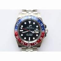 GMT-Master II 126710 BLRO Black Dial SS Jubilee Bracelet A2836 BP