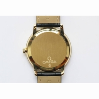 De Ville SS V2 1:1 Best Edition YG Blue Dial Black Leather Miyota 9015 MKF 