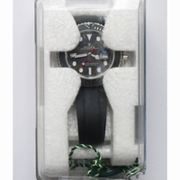 Yacht-Master 116655 SS 1:1 Best Edition Black Ceramic Bezel Oysterflex Rubber Strap SH3135 ARF