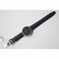 IWC Portuguese Chrono IW371447 Black Dial Silver Marker Black Leather ZF A79350 V3