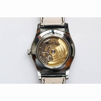 COMPLICATIONS SERIES Moonphase SS Black Dial Black Leather Strap Cal.324 KMF 
