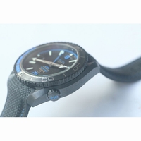 Omega Seamaster GMT 600M Real Ceramic Silver & Blue Number Black Dial Rubber BP A8605