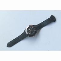 Omega Seamaster GMT 600M RG Real Ceramic Silver & Blue Number Black Dial Rubber BP A8605