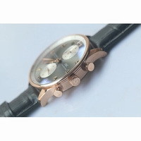 IWC Portuguese Chrono IW371433 RG Jacky Chen Grey Dial Leather ZF IWC79350