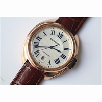 CLe DE CARTIER RG White Leather V6F MYOTA 9015