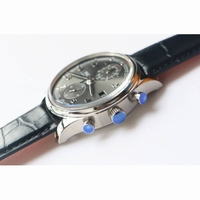 Portuguese IW390404 SS 1:1 Best Edition Gray Dial A7750 Black Leather Strap ZF 