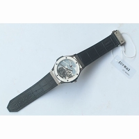 Portuguese IW390404 SS 1:1 Best Edition Gray Dial A7750 Black Leather Strap ZF 