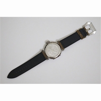 Tudor Black Shield Leather