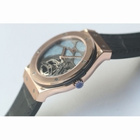 Tudor Black Shield Leather