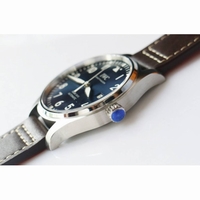 MARK XVIII Le Petit Prince IW327003 SS 1:1 Best Edition Blue Dial Leather Strap MIYOTA 9015 MK
